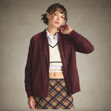Members Only Women's Satin Bomber Jacket