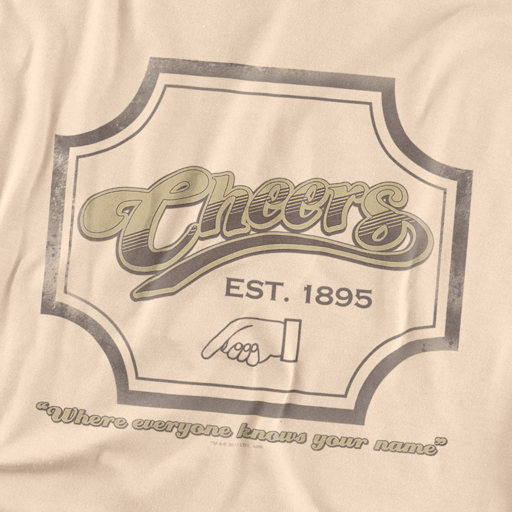 Cheers Sign Retro T-Shirt