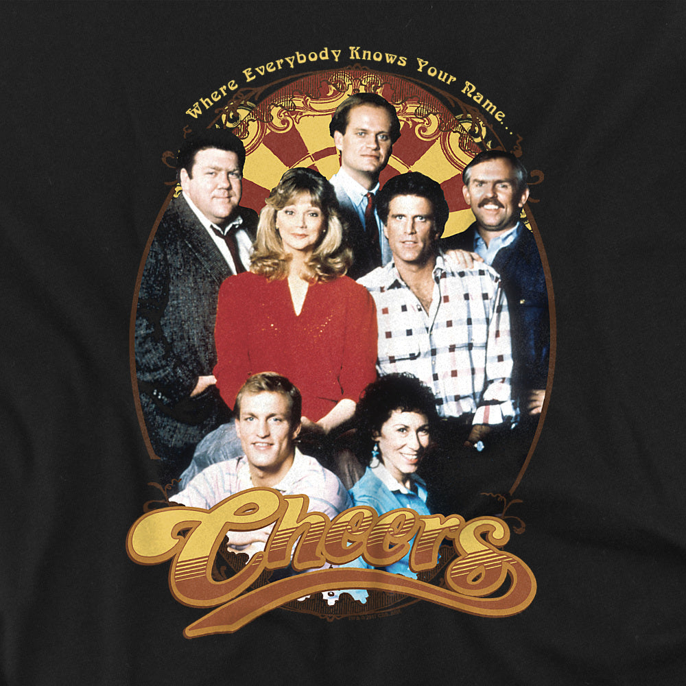 Cheers Cast Retro T-Shirt