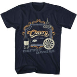 officially licensed Cheers bar sign t-shirt
