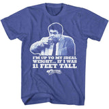 officially licensed Cheers Ideal Weight royal heather t-shirt