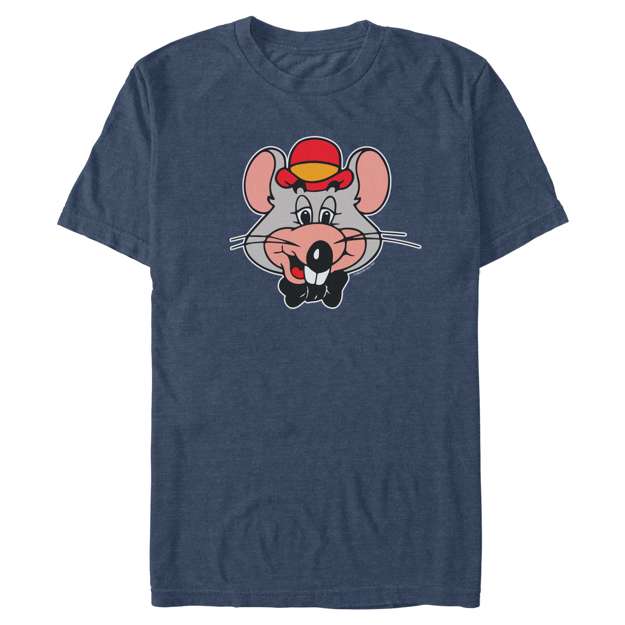 officially licensed Chuck E. Cheese Chuck E Face T-Shirt tee