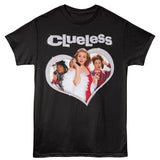 Clueless Diamond Heart T-Shirt officially licensed graphic tee