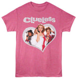 Clueless Diamond Heart T-Shirt officially licensed graphic tee