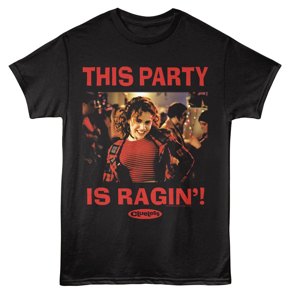 Clueless This Party Is Ragin' T-Shirt officially licensed graphic tee