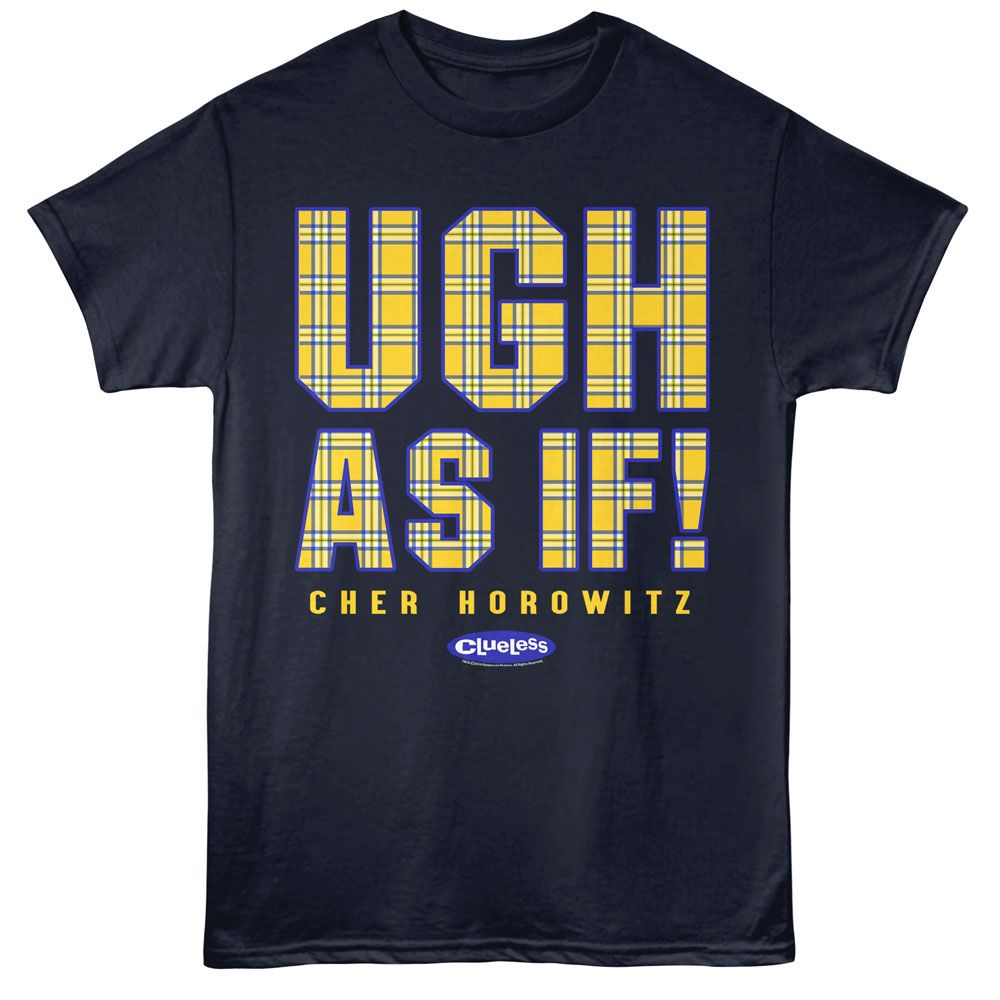 Clueless Ugh As If T-Shirt officially licensed graphic tee