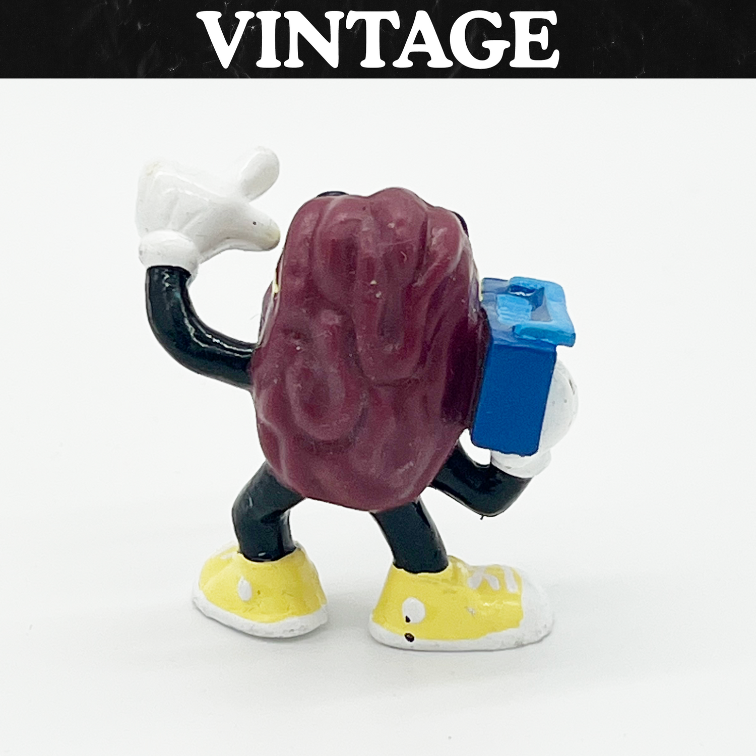 Vintage California Raisins Boombox PVC Figure