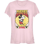 Mickey Mouse & Friends Mickey Mouse Gig Light Pink graphic t-shirt