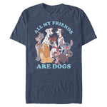 Men's Disney All My Friends are Dogs T-Shirt