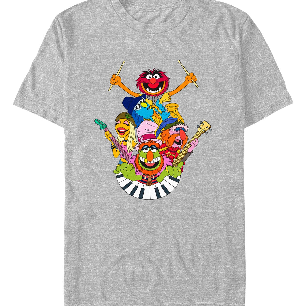 Muppets Muppets Music Crew Muppets graphic t-shirt