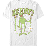 Muppets KERMIT LUCK AND FLOWERS Muppets graphic t-shirt