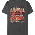 Muppets Animal Montage Y2K Muppets graphic t-shirt