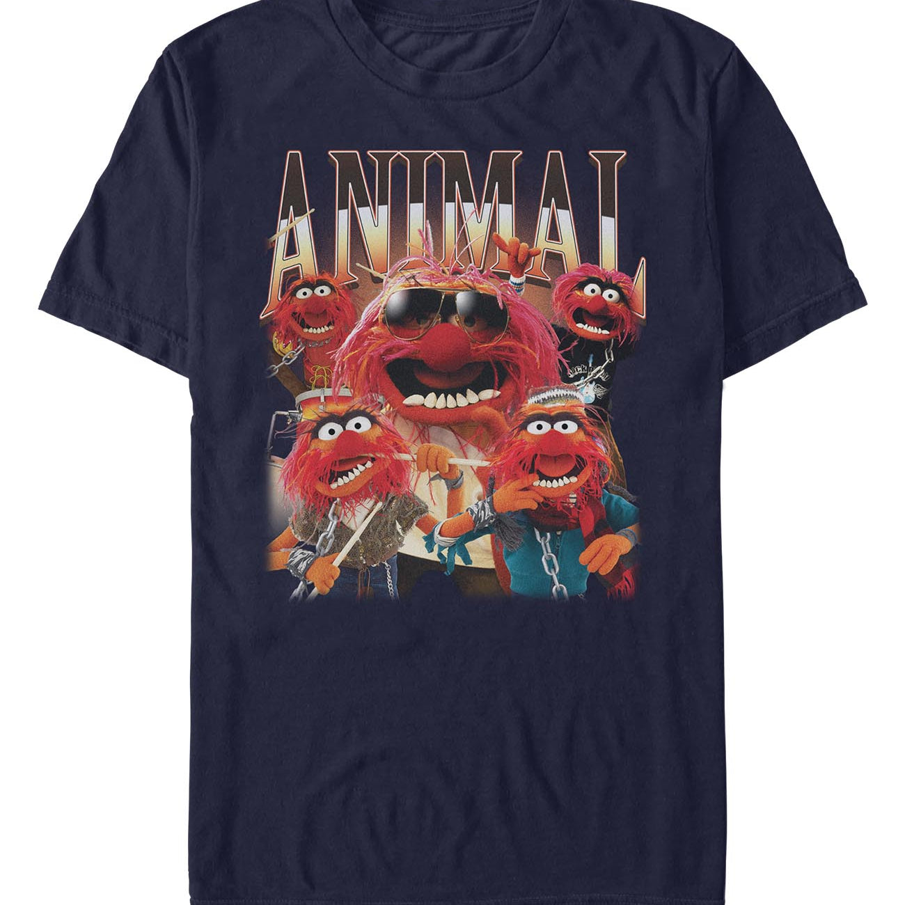 Muppets Animal Montage T-shirt