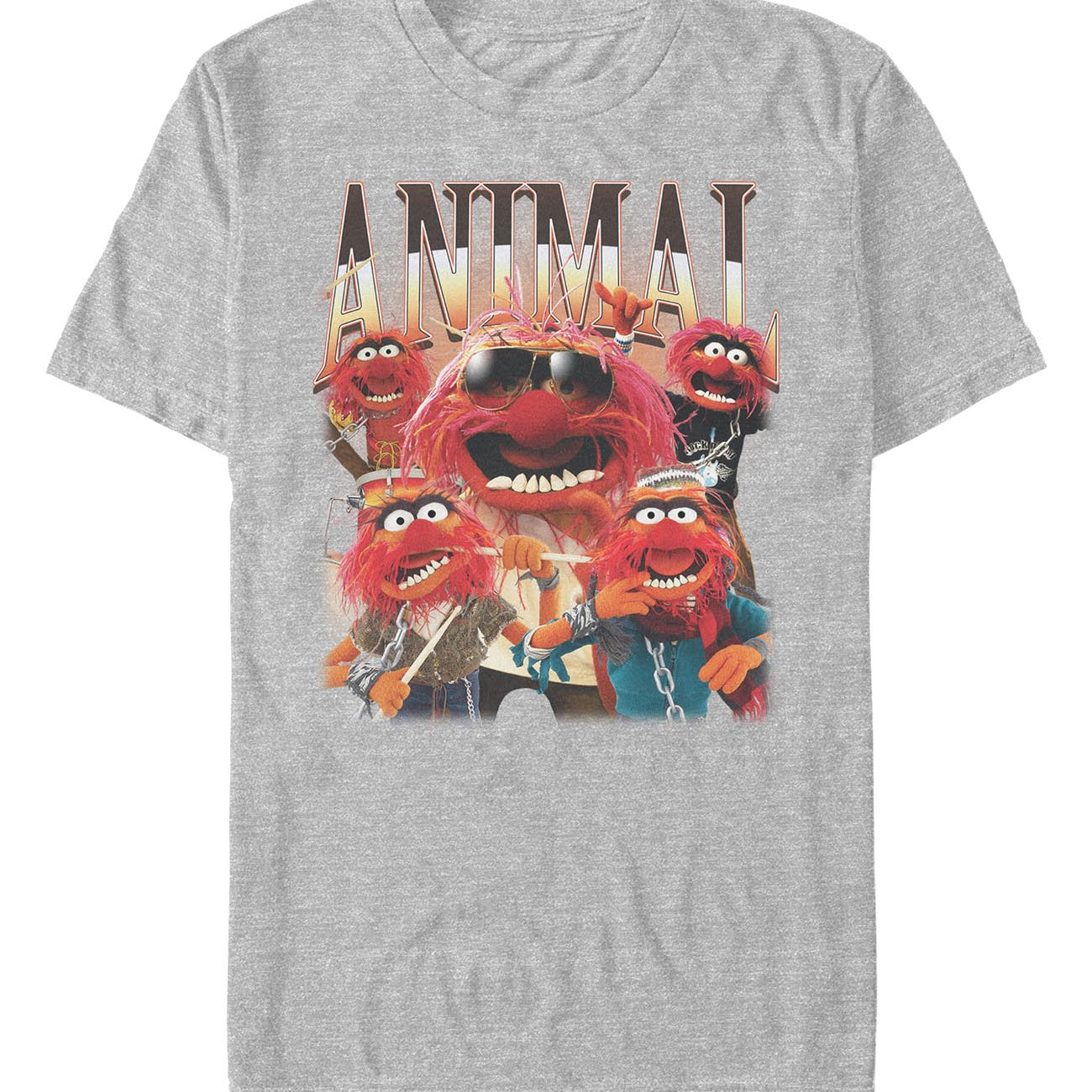 Muppets Animal Montage T-shirt