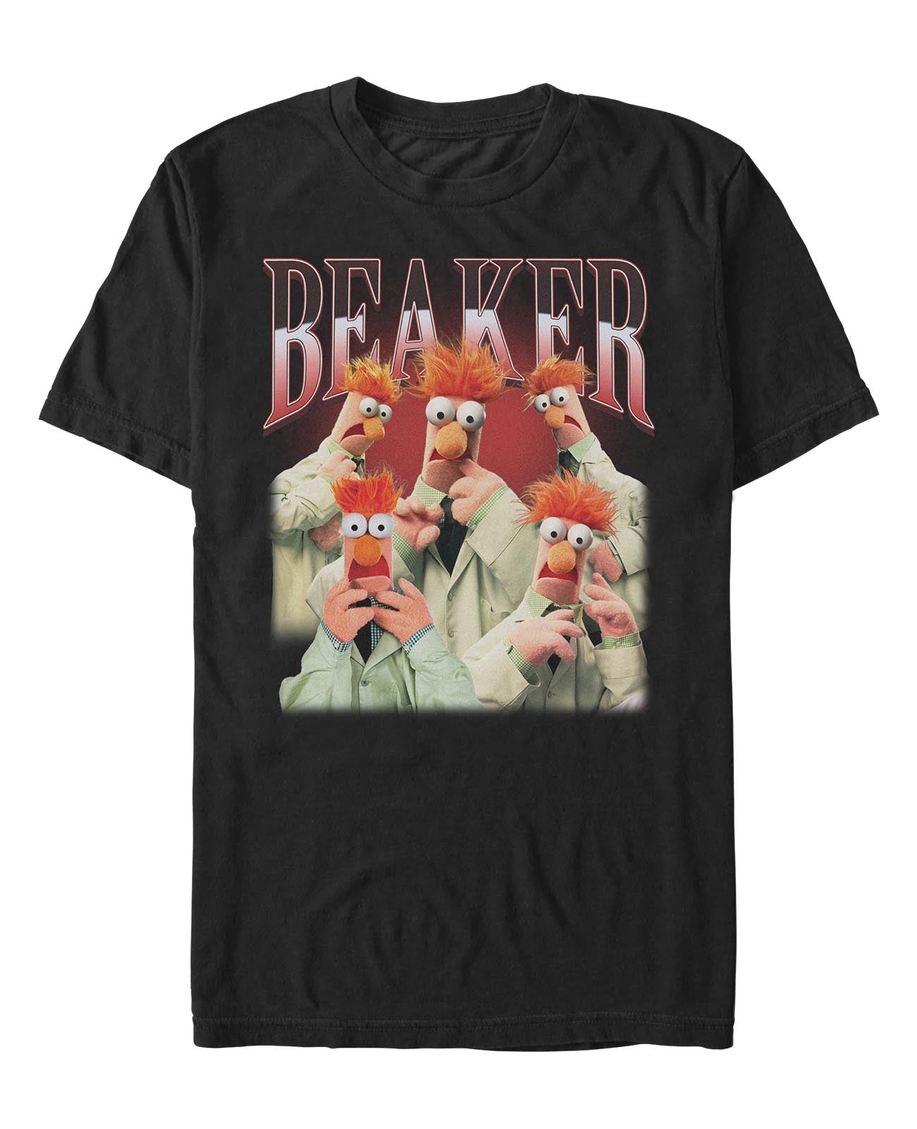 Muppets Beaker Montage Y2K Muppets graphic t-shirt