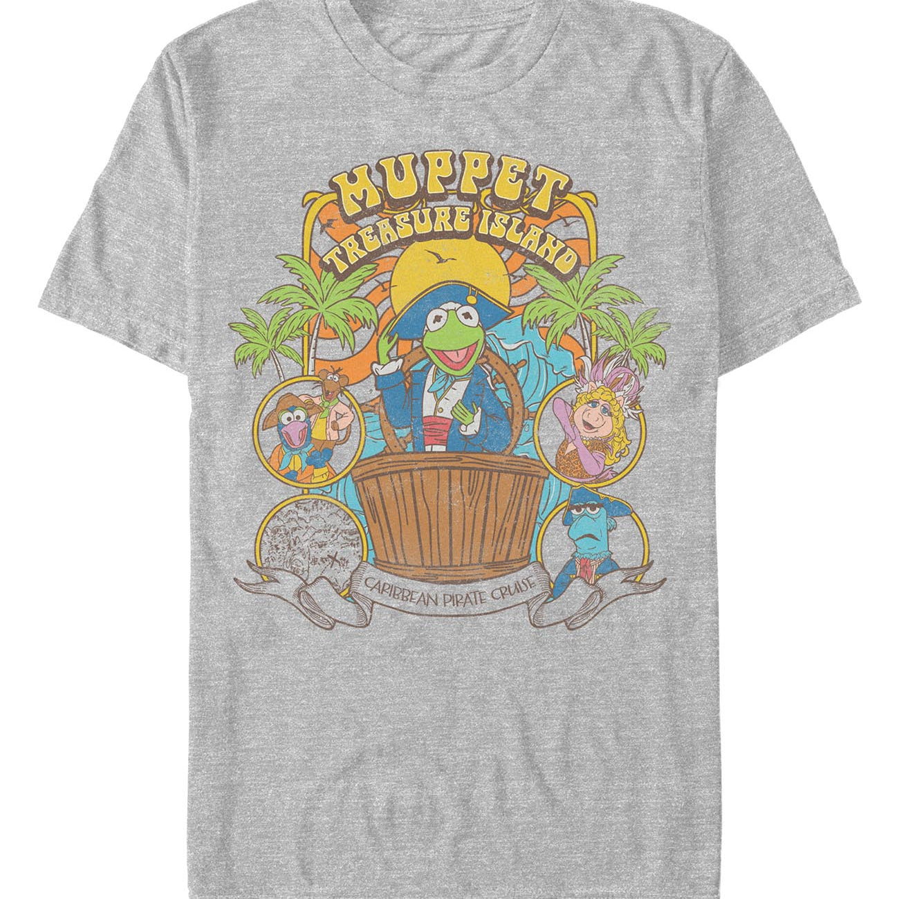 Muppets Muppet Pirate Cruise Muppets graphic t-shirt