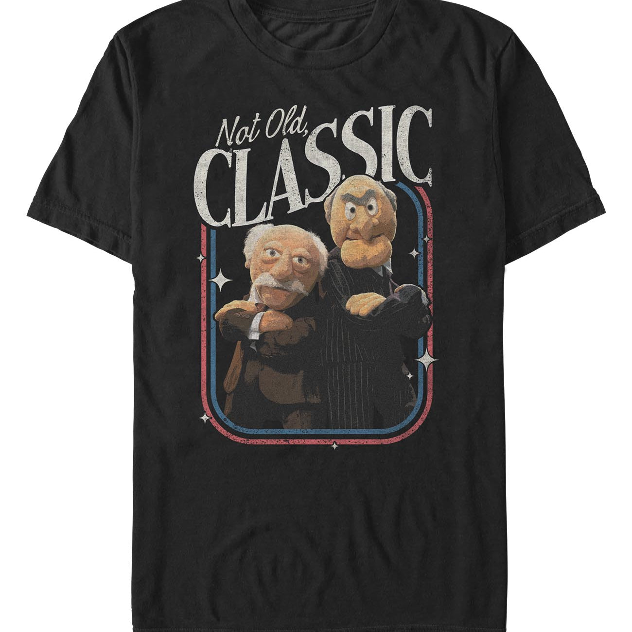 Muppets Not Old Classic Muppets graphic t-shirt