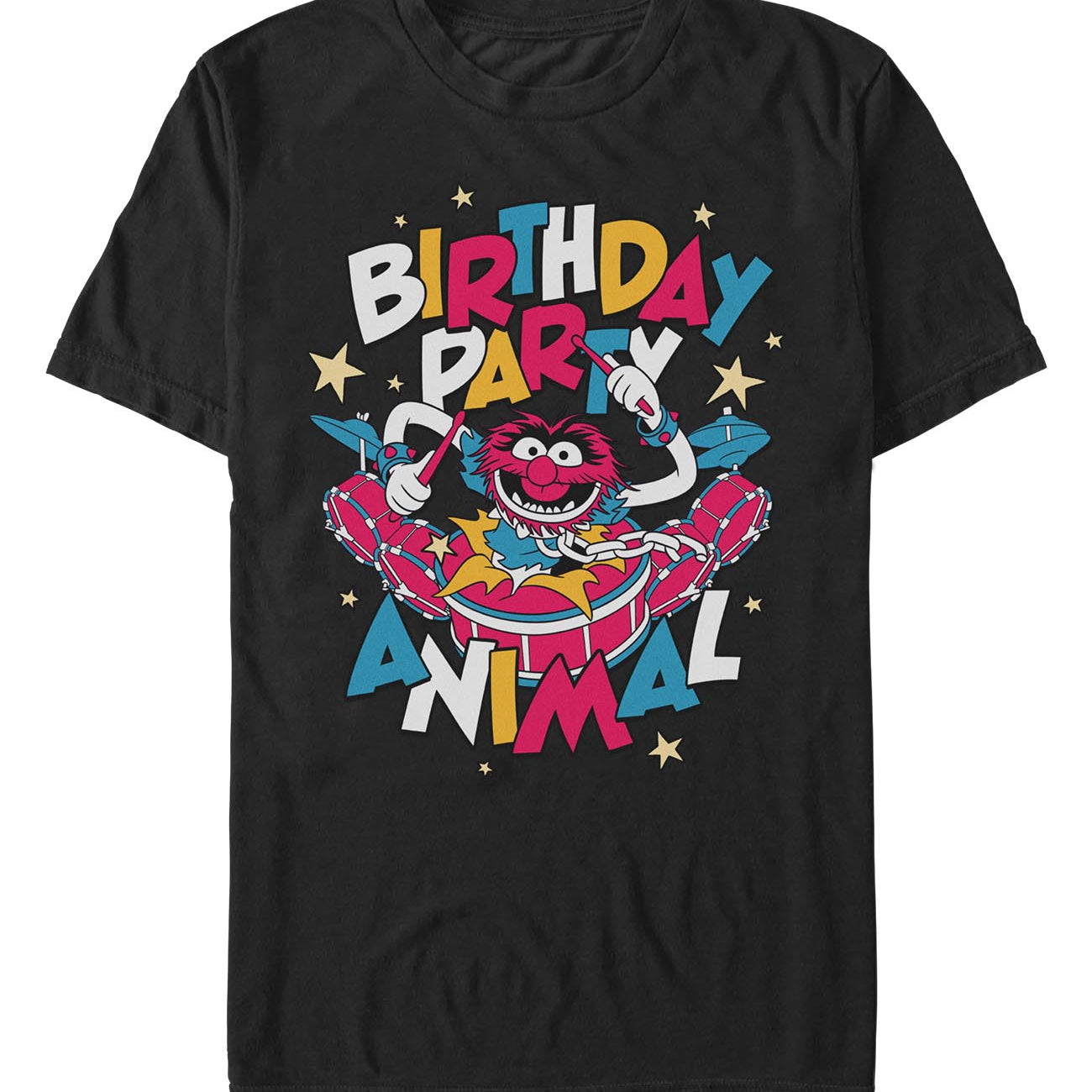 Muppets Birthday Party Animal Muppets graphic t-shirt