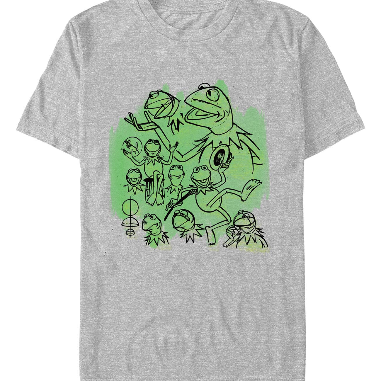 Muppets Sketchy Frog Muppets graphic t-shirt