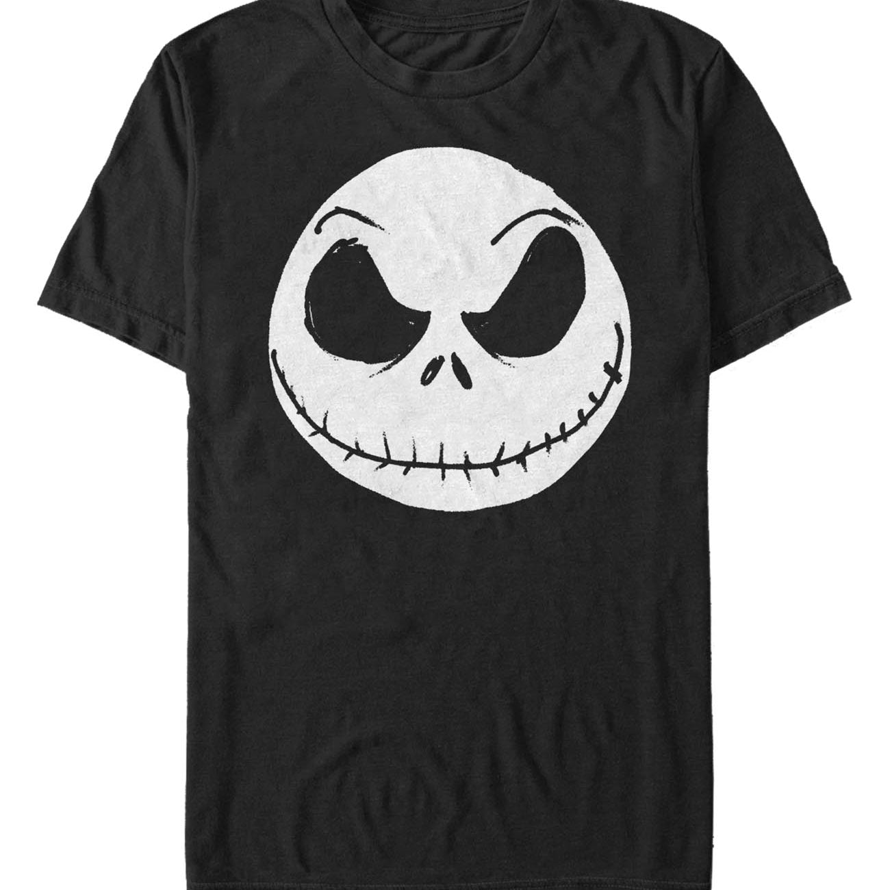 officially licensed The Nightmare Before Christmas Big Face Jack T-Shirt tee