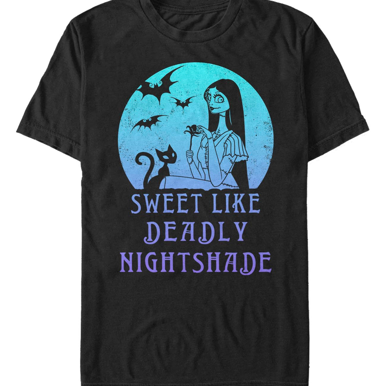 officially licensed The Nightmare Before Christmas Sally Moon T-Shirt tee