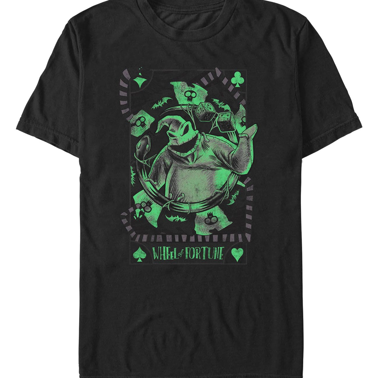 officially licensed The Nightmare Before Christmas Wheel Of Fortune T-Shirt tee
