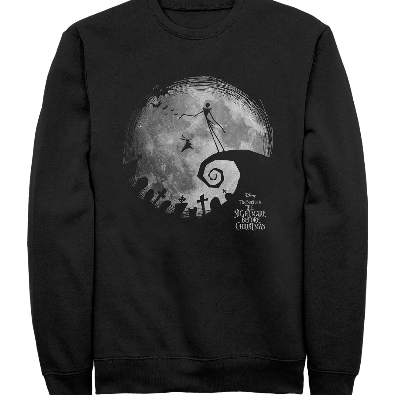 officially licensed The Nightmare Before Christmas The Nightmare Moon T-Shirt tee