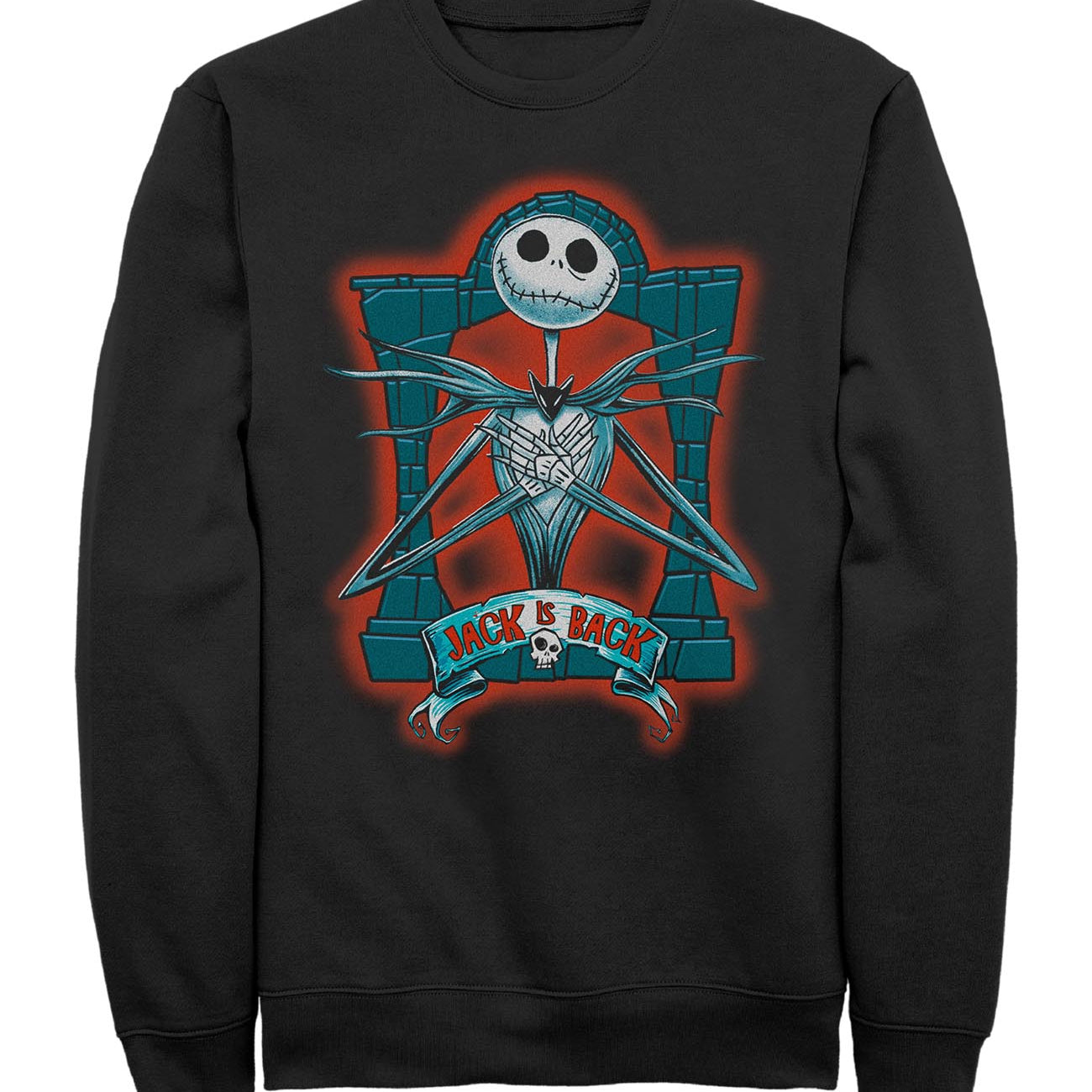 officially licensed The Nightmare Before Christmas Jack In The Crypt T-Shirt tee