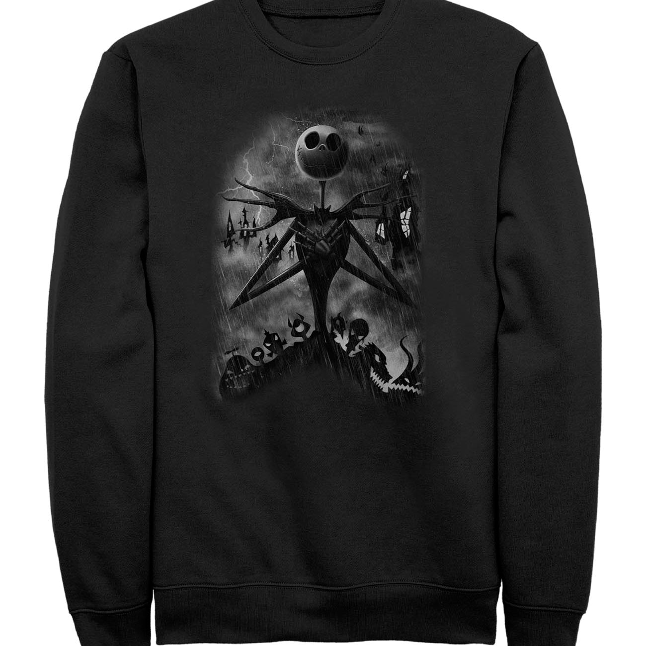 officially licensed The Nightmare Before Christmas Jack Night Sky T-Shirt tee