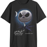 Nightmare Before Christmas Skellington Moon