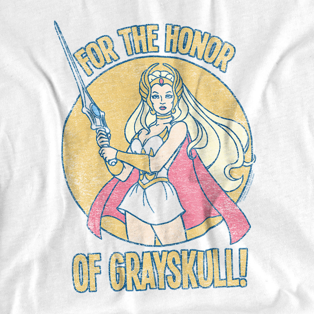 She-Ra For the Honor of Grayskull Retro T-Shirt