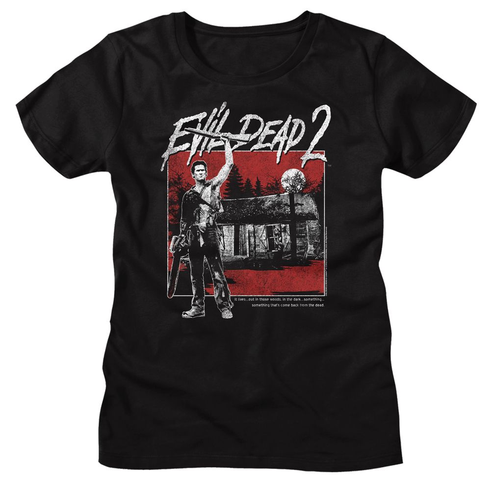 officially licensed The Evil Dead Cabin women's tee