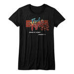 Final Fight Arcade Title Screen T-Shirt officially licensed graphic tee