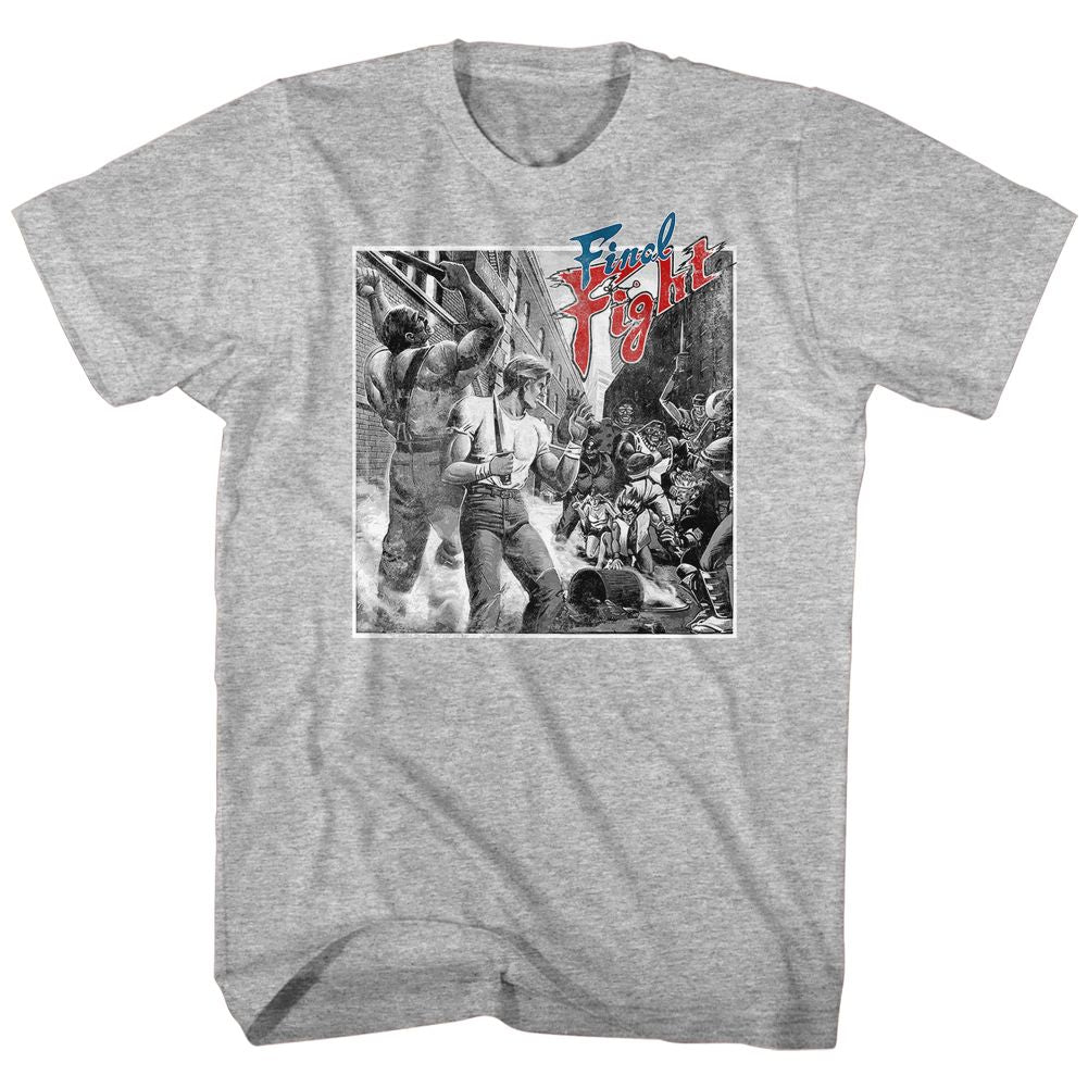 Final Fight Logo T-Shirt officially licensed graphic tee