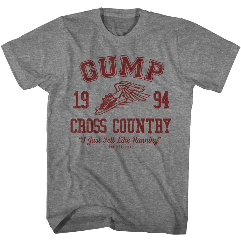 Forrest Gump Cross Country T-Shirt officially licensed graphic tee