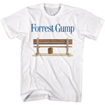 Forrest Gump Logo and Bench T-Shirt officially licensed graphic tee