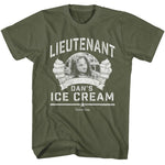 Forrest Gump Lt Dan Ice Cream T-Shirt officially licensed graphic tee