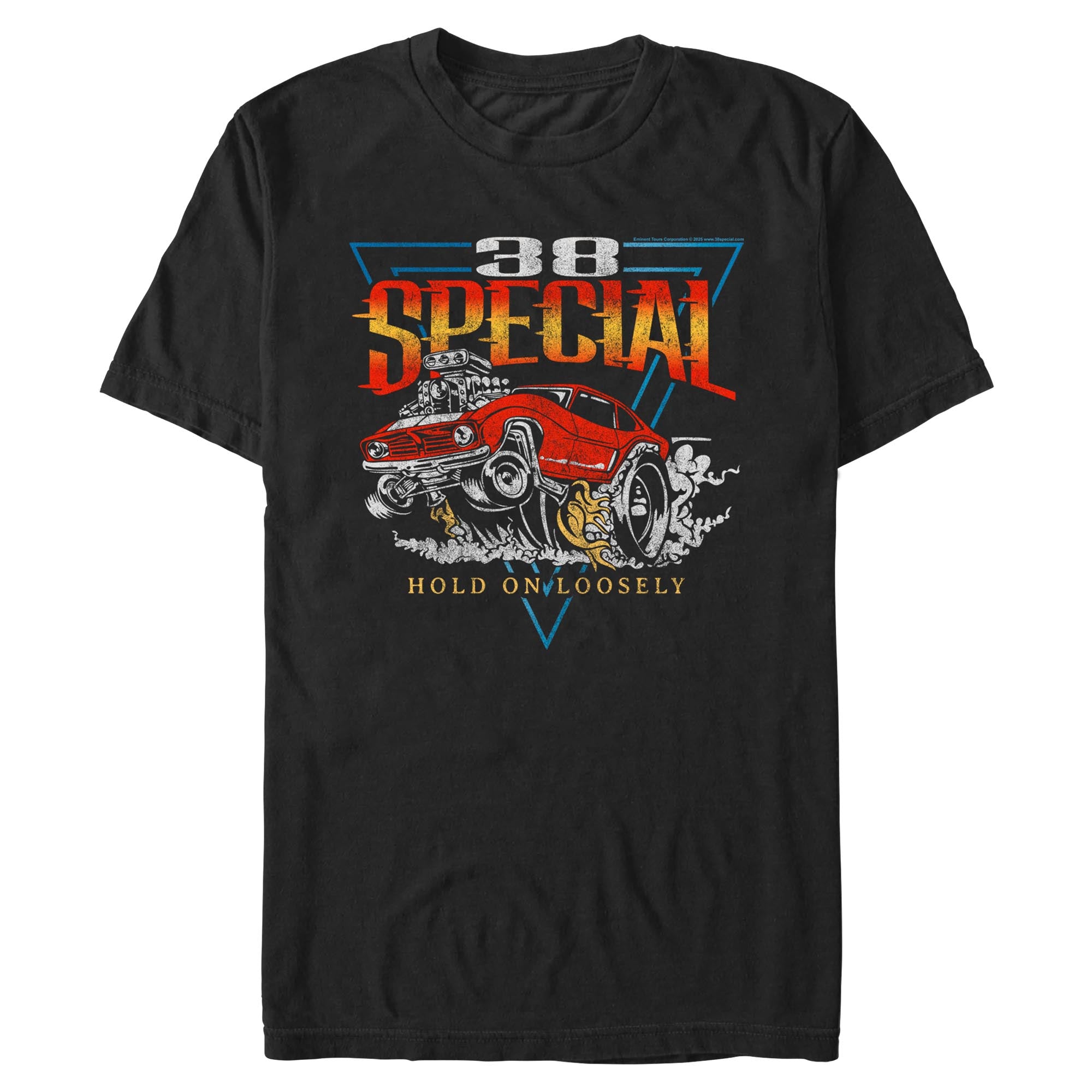 38 Special Gonna Lose Control Black graphic t-shirt