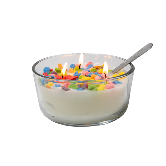 Frooty Pebbs Cereal Bowl Candle