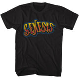 Genesis Retro Color Logo graphic t-shirt