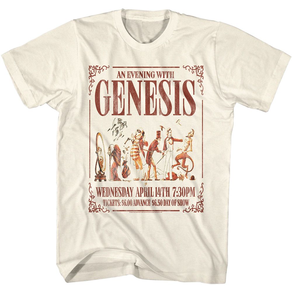Genesis Evening With Genesis Poster graphic t-shirt