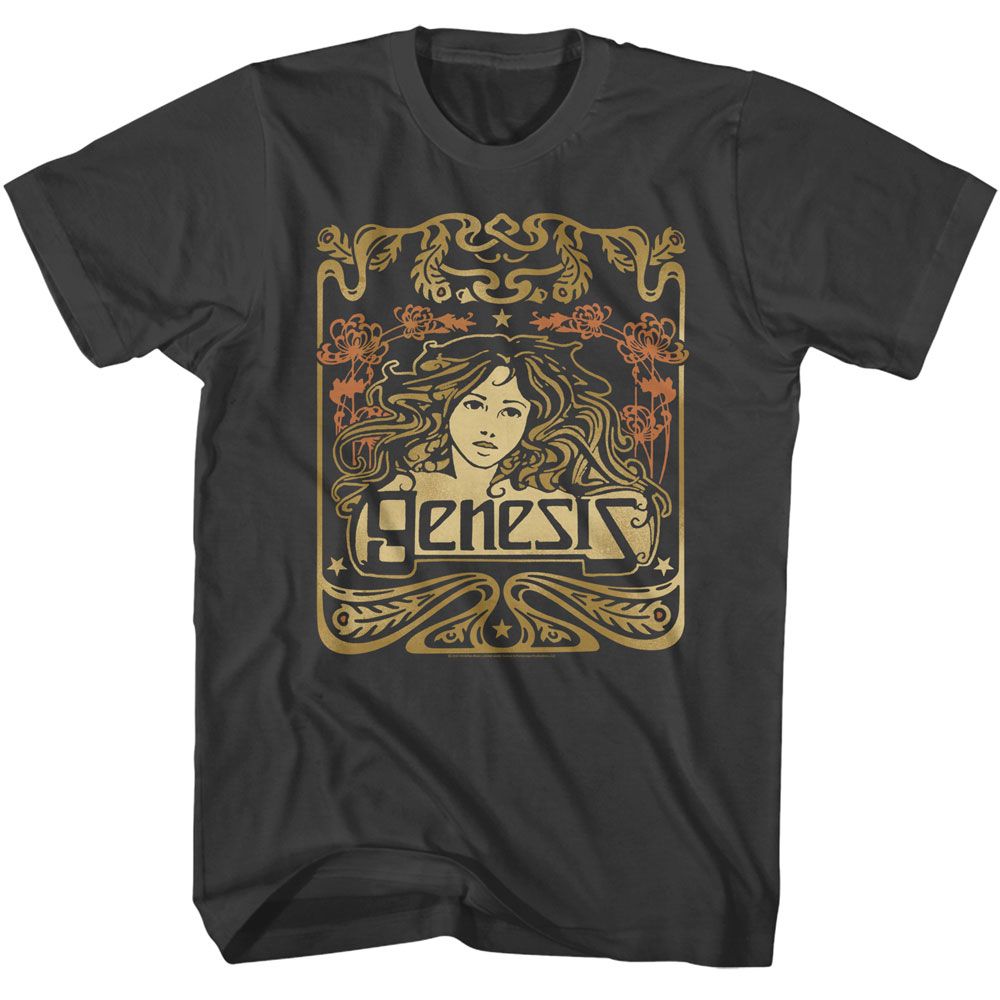 Genesis Art Noveau Style graphic t-shirt