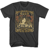 Genesis Art Noveau Style graphic t-shirt