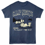 Garfield Camp Nights T-Shirt officially licensed Garfield camping graphic tee