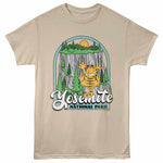 Garfield Yosemite Climb T-Shirt officially licensed Garfield climbing graphic tee
