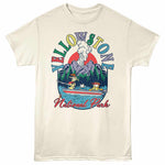 Garfield Yellowstone Boating Alt T-Shirt officially licensed Garfield boating graphic tee