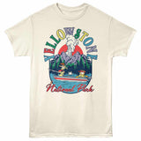 Garfield Yellowstone Boating Alt T-Shirt officially licensed Garfield boating graphic tee