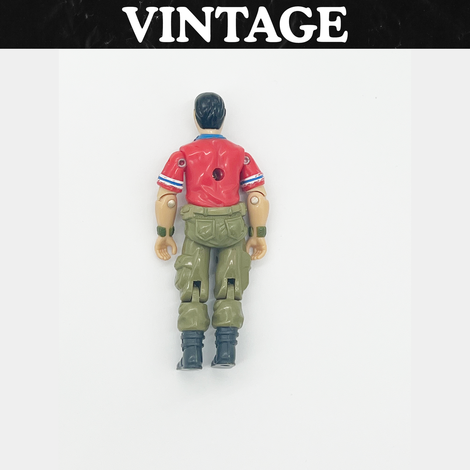 Vintage GI Joe Bazooka Action Figure