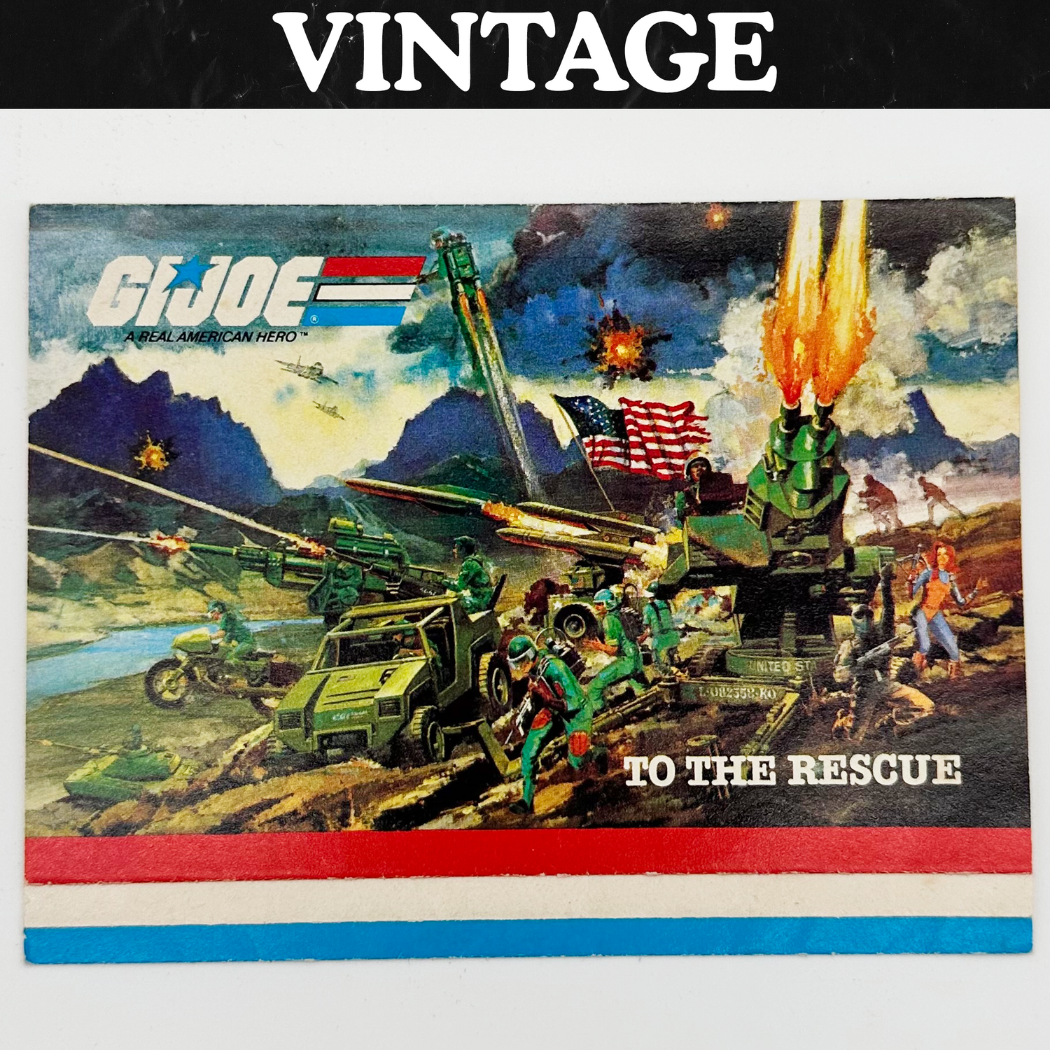 Vintage GI Joe Toy Booklet Catalog Brochure (To The Rescue)