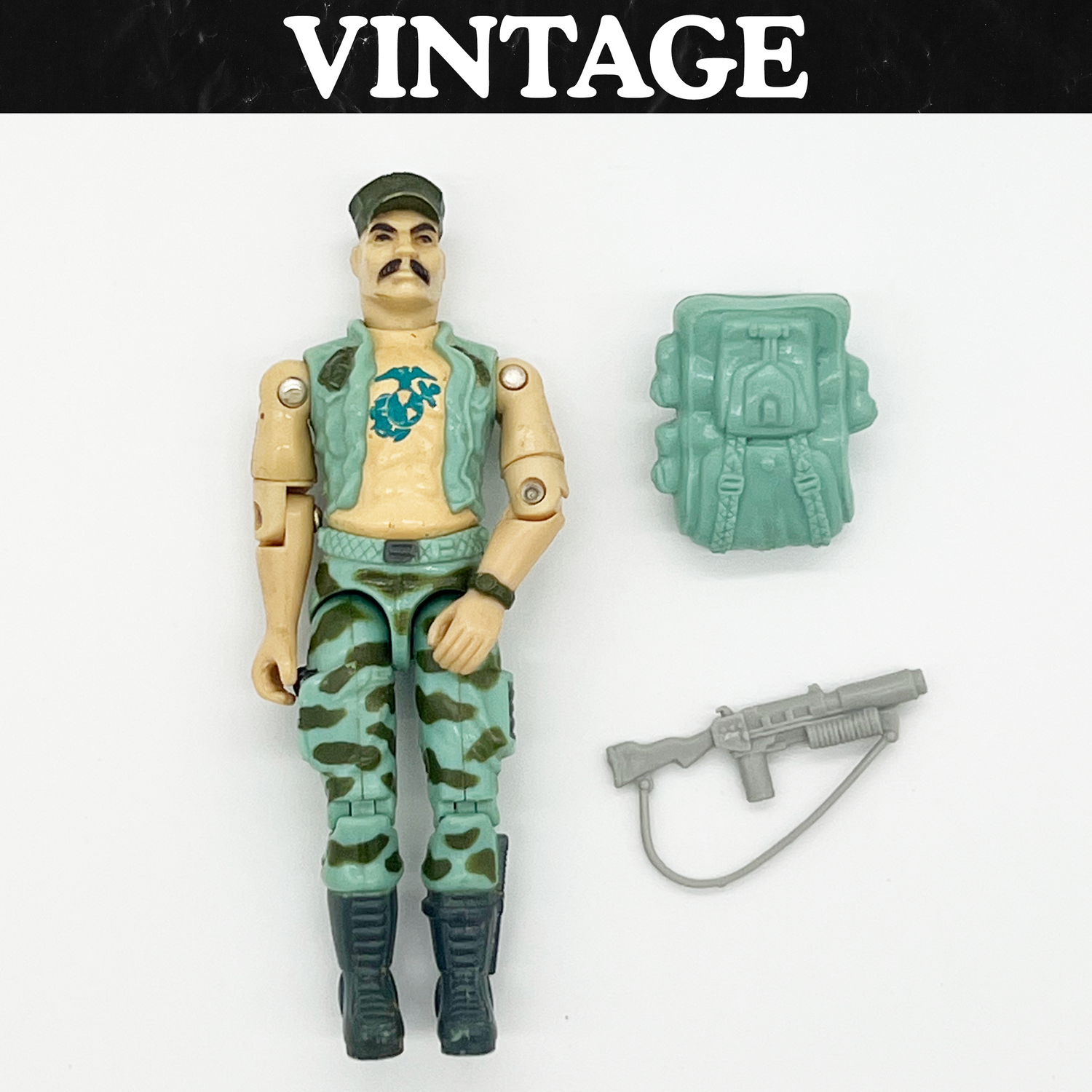 Vintage GI Joe Gung Ho Action Figure